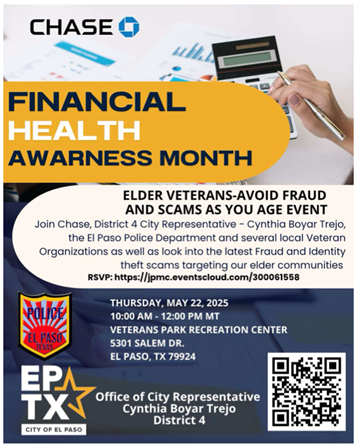 El Paso Veteran and Elderly Fraud and Scam Event